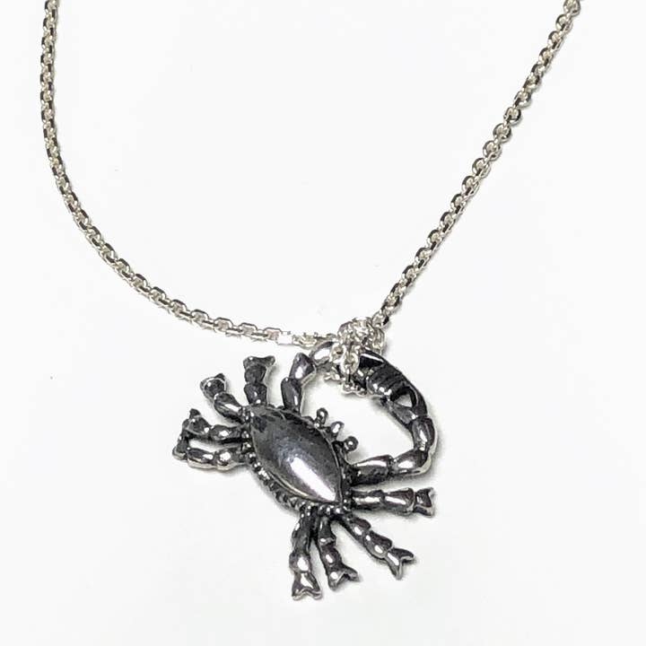 Collier Crabe pour la vente par Fishgirl Designs