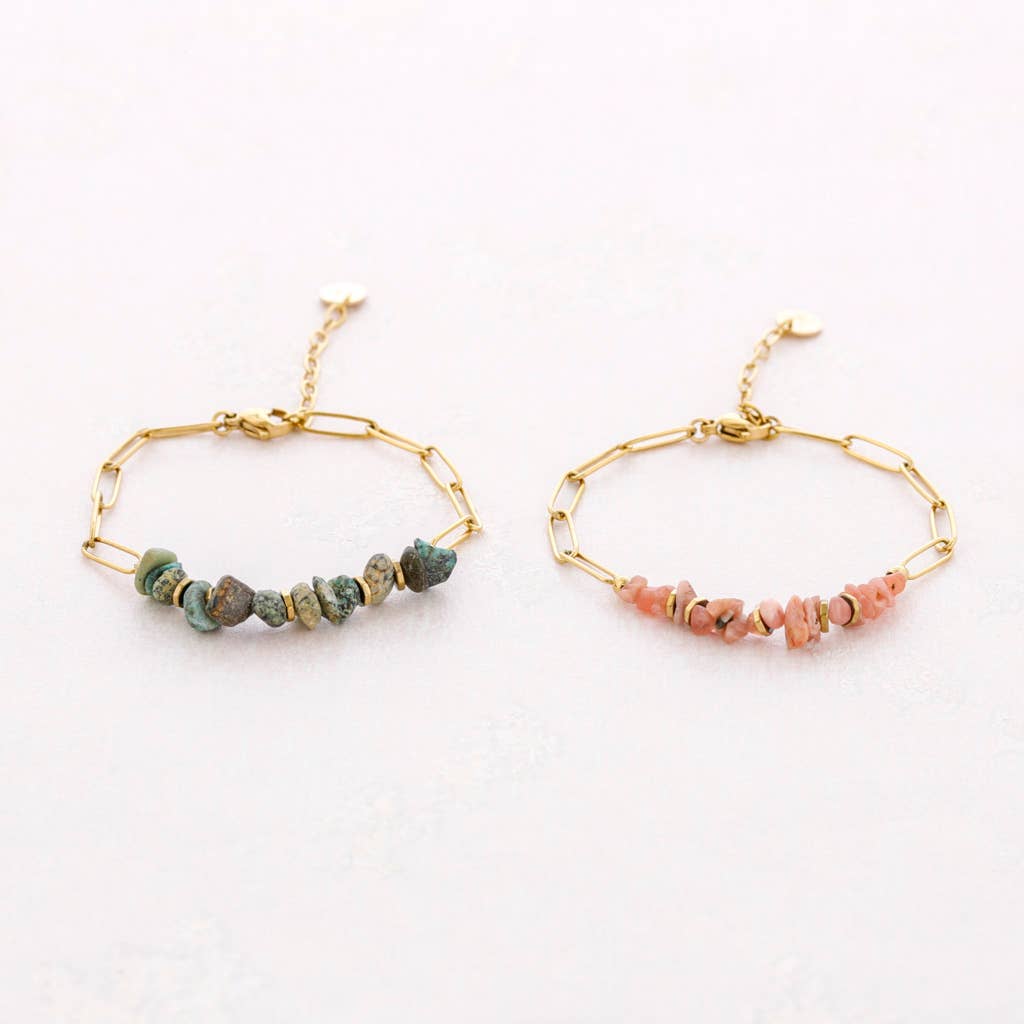 Sonata - Wholesale Snap Jewelry - Steel Stone Bracelet4