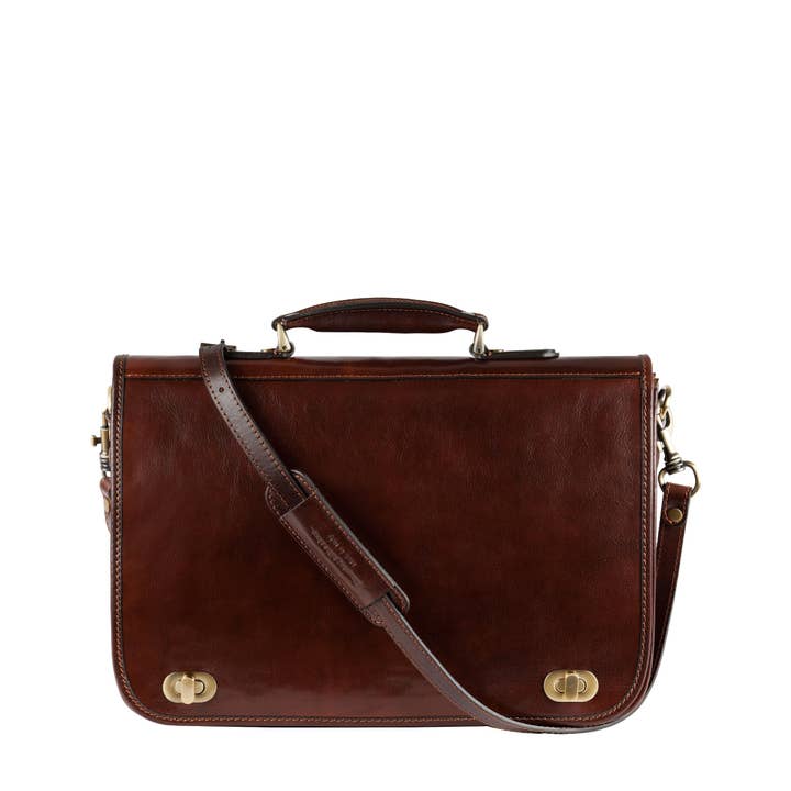 Time Resistance - Venta al por mayor Bolsa de portátil - Hombre - Maletín de Cuero para Portátil - Ilusiones3