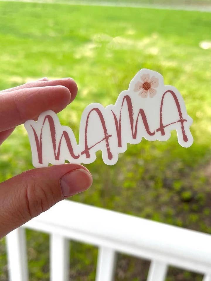 Mama Sticker for wholesale by Ajk Designs