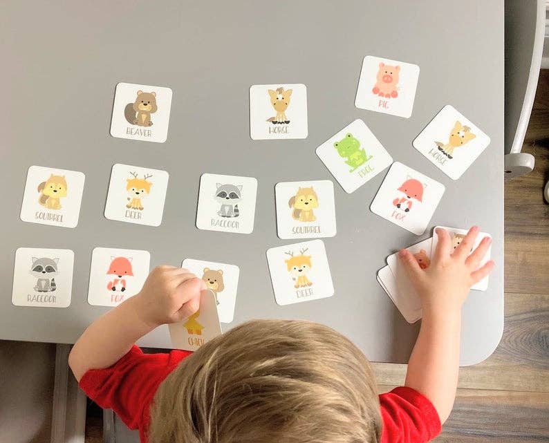GoodnightFox - Wholesale Brain Game - Kids - Woodland Animal Memory Game1