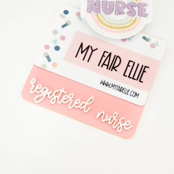 My Fair Ellie - Wholesale Badge Accessory - Women's - Badge Backer2