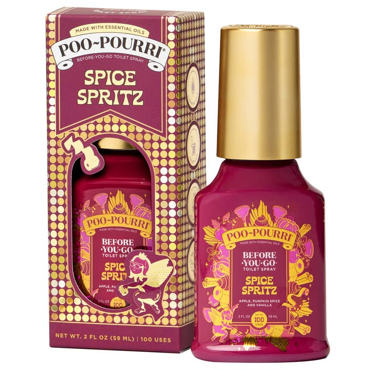 ~Pourri - Wholesale Toilet Spray - Poo~Pourri LTO Fall 2oz 2 Scents 2025 14" Pre-filled Display3