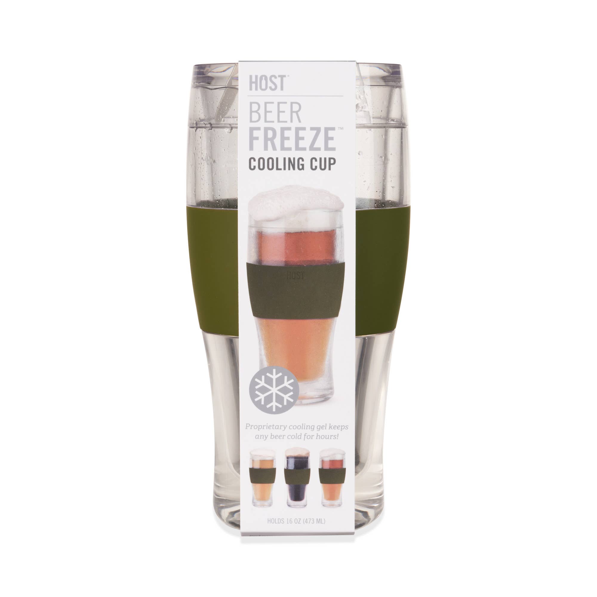 Assorted Beer FREEZE Cooling Cup in Collegiate Colors CDU 9ct for wholesale on Faire1