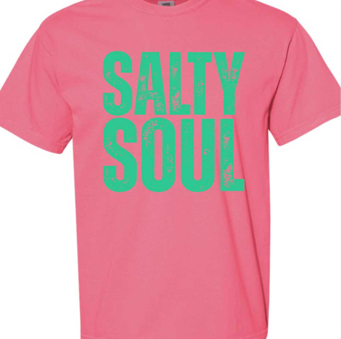 Kiki's Boutique - Wholesale Screen Printed T-Shirt - Women's - Salty Soul Comfort Color Tee 5