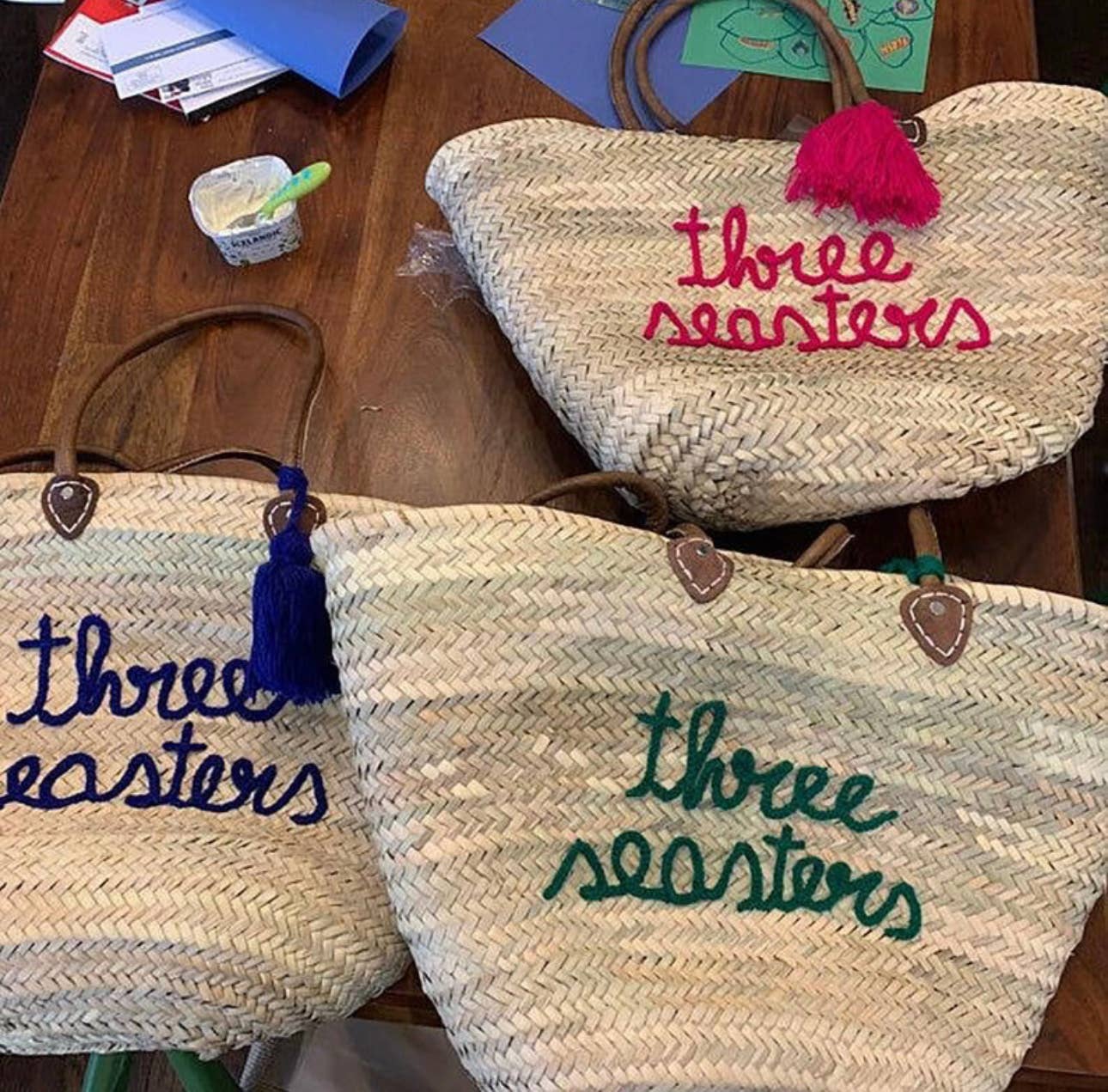 Mikwi - Wholesale Beach Bag - PERSONALIZED BASKET, customized straw Beach bag - WHOLESALE9