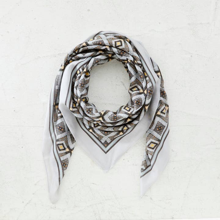 Scarf “Bordwalk” - large for wholesale by SAHRA TEHRANI