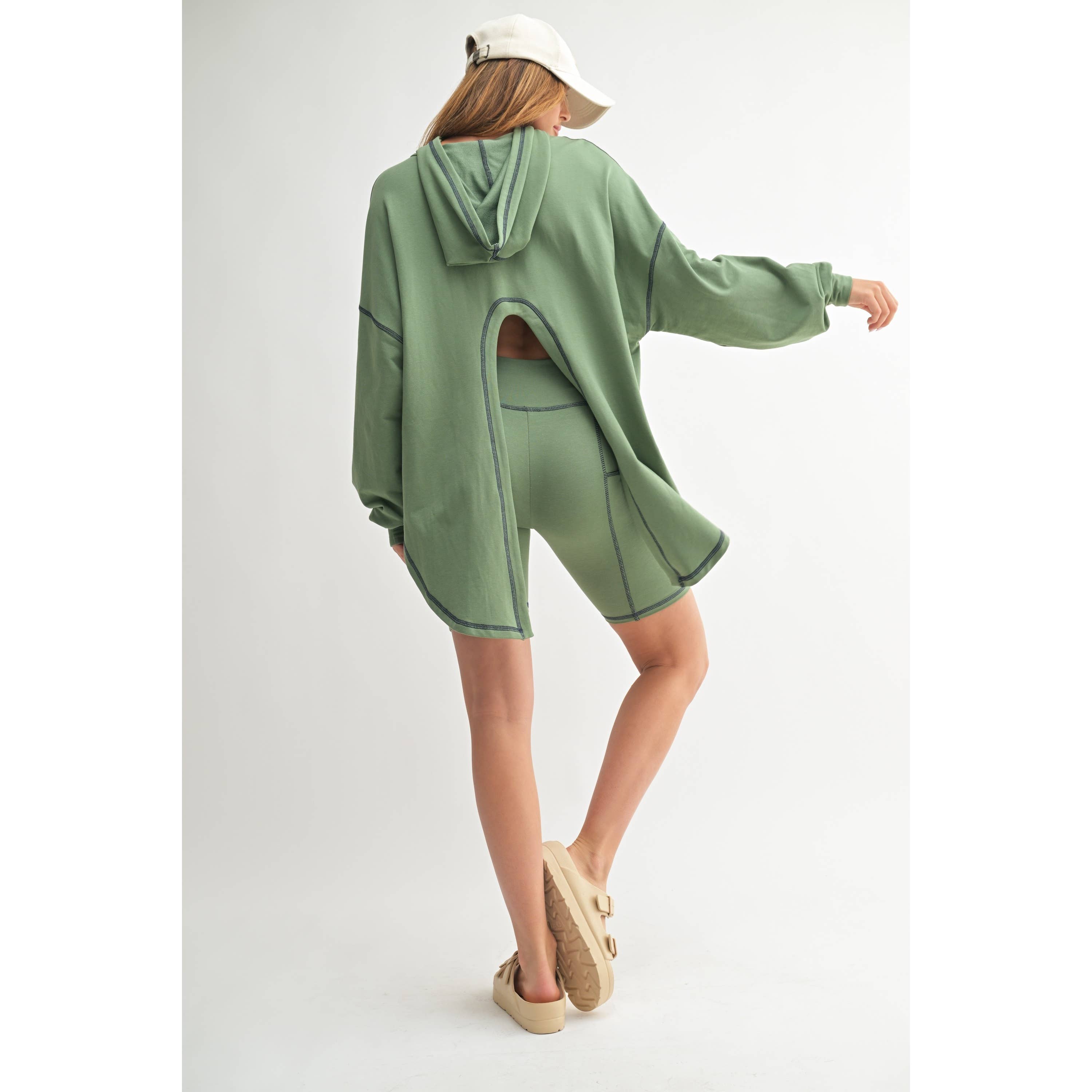 DORCAS - Wholesale Top & Short Set (NOT Loungewear) - Women's - HOODIE TOP AND SHORT SET6