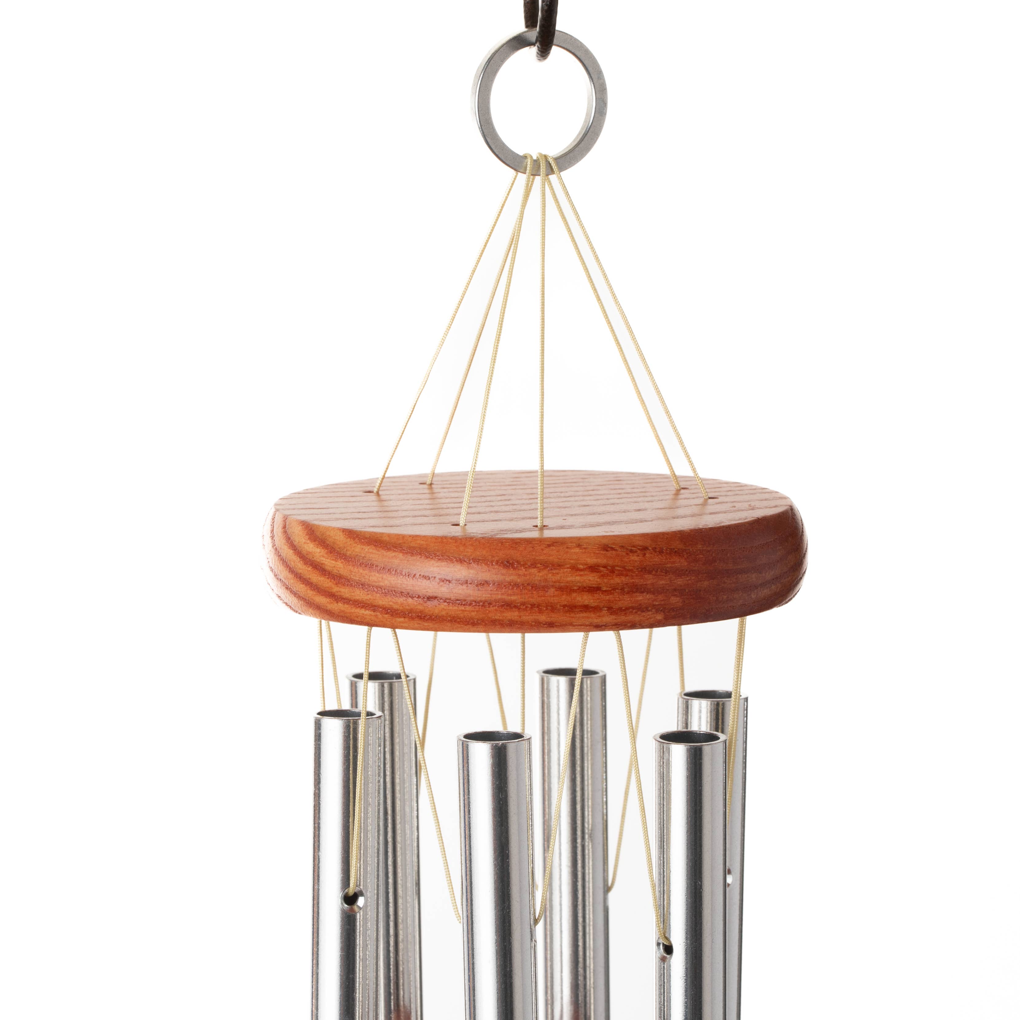 Woodstock Chimes - Wholesale Wind Chime - Amazing Grace® Chime - Small, Silver3