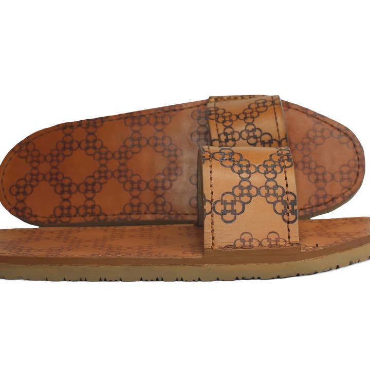 DÄS LADY MONOGRAM SLIDES for wholesale by DÄS NINE