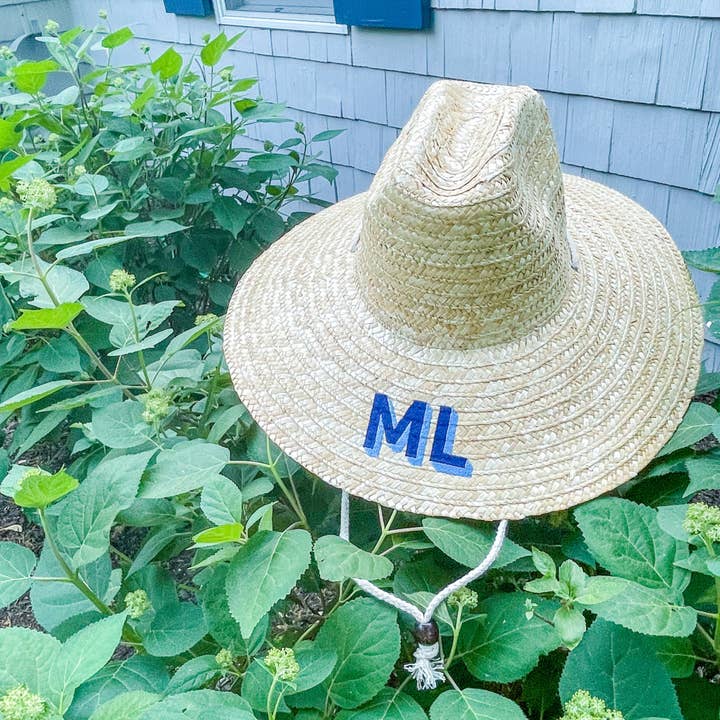 The Monogram Corner - Wholesale Straw Hat - Women's - BEACHCOMBER STRAW HAT3