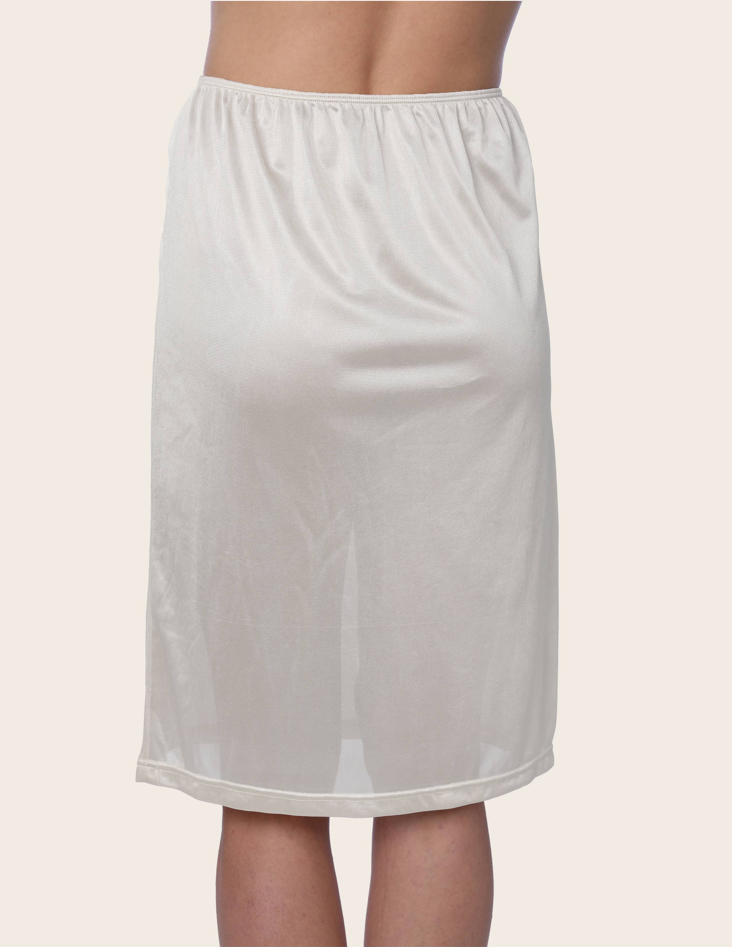 Isadora, Tipi toe, & James Fiallo - Wholesale Slip - Women's - Isadora Women Satin Half Slip Culotte Trimmed Underskirt7