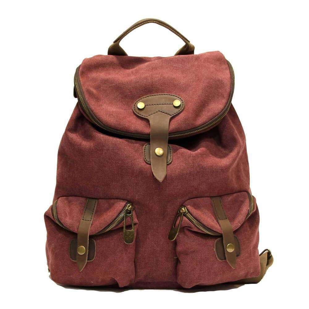 ZEDE PARIS - Wholesale Backpack - Women's - SAINT-PAUL - Canvas and leather backpack72