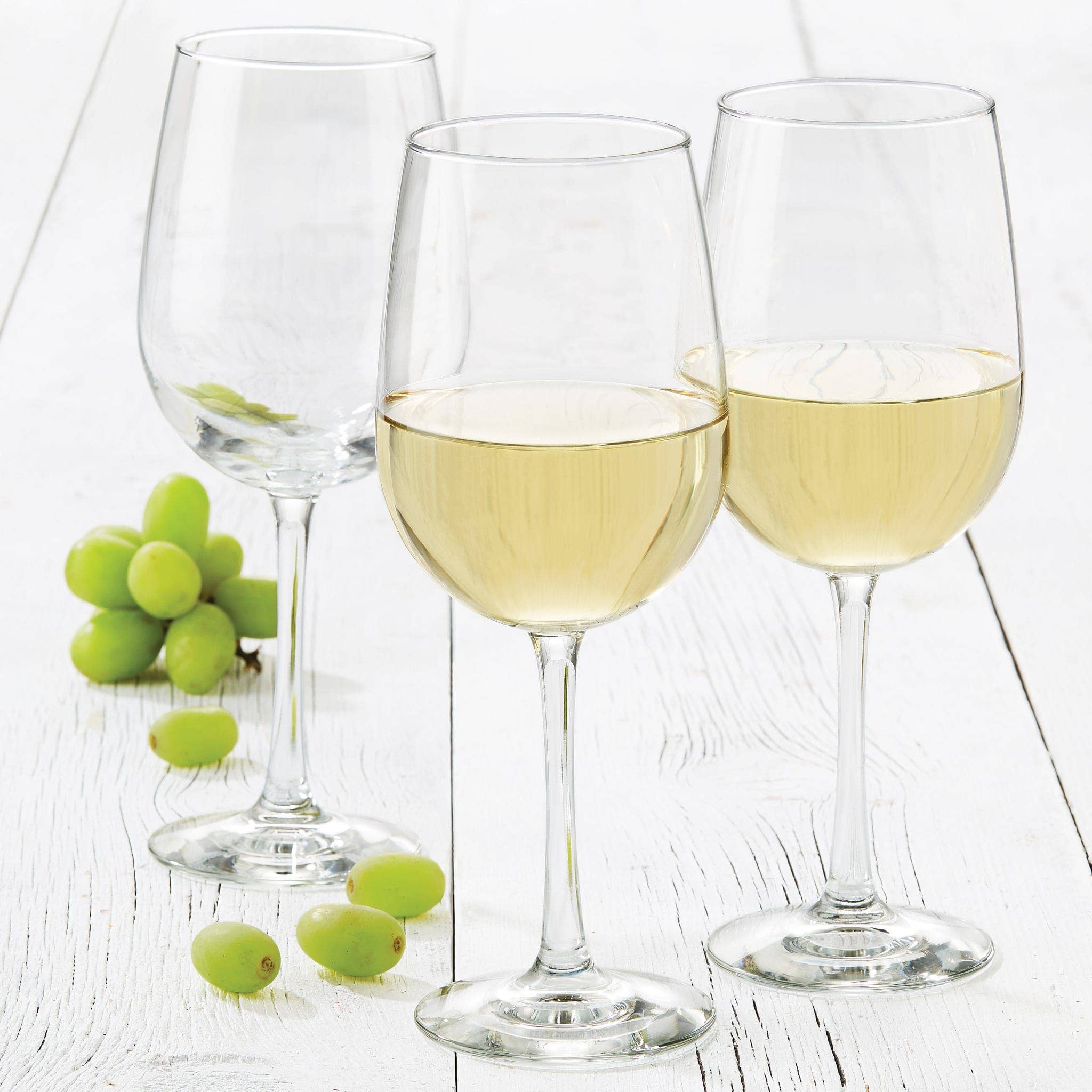 Libbey - Wholesale Wine Glass - Libbey Vina White Wine Glasses, 18.5-ounce, Set of 63