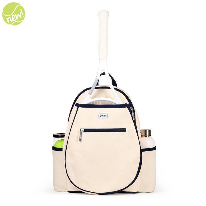 Hamptons Tennis Backpack 2.0 for wholesale by Ame & Lulu