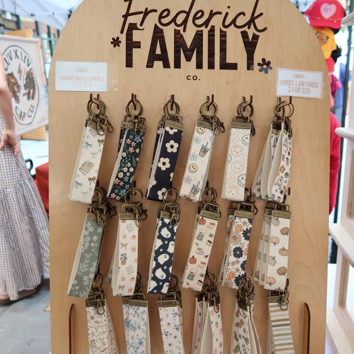 Frederick Family Co. - Wholesale Lanyard - Unisex - Canvas Wrist Keychain Lanyard, Key Wristlet38