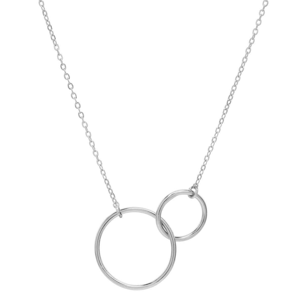 Ofina Jewelry - Wholesale Pendant/Charm Necklace - Circle Duo Necklace4