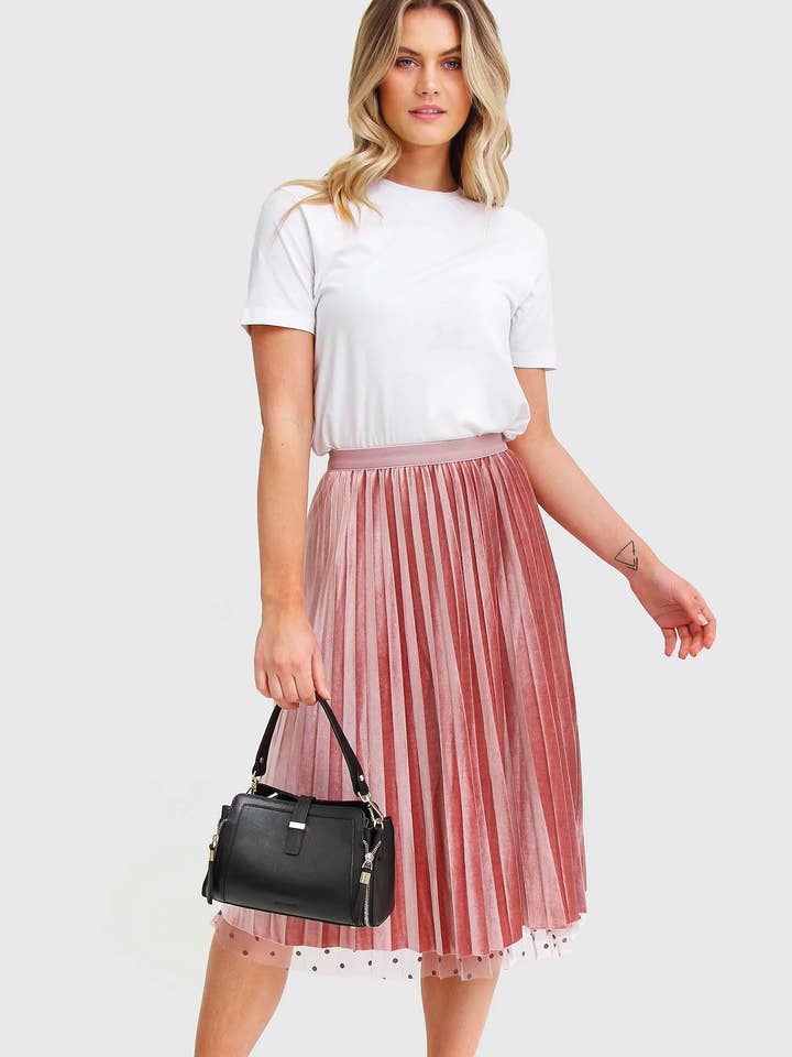 belle & bloom - Wholesale Skirt – Women’s - Mixed Feeling Reversible Skirt7