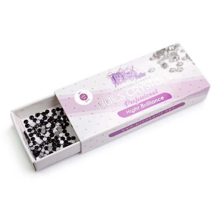 Pics Nails - Wholesale Nail Art/Decal - Jet Nail Glitters 144 Pcs. SS-5 1.7mm1