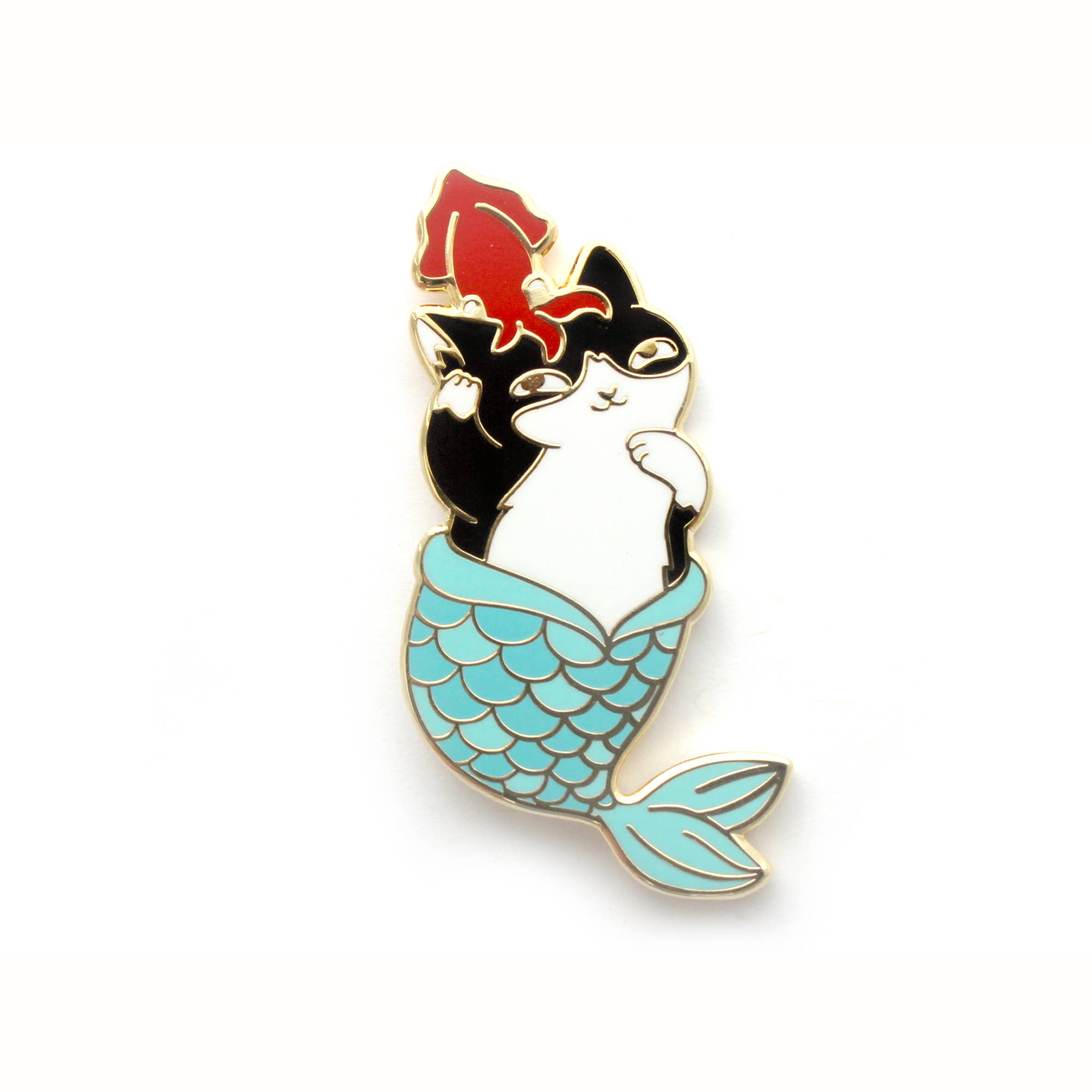 Shoal - Wholesale Lapel Pin/Button - Loki Pin - Purrmaid Pals
