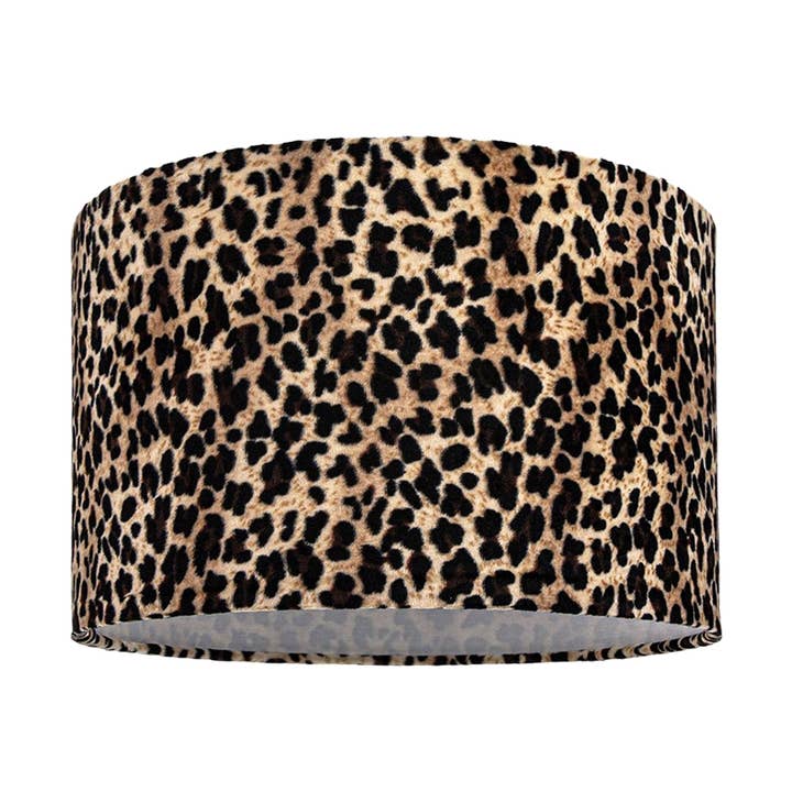 Moderne og karakteristisk leopardprintbord/pendellampe Shad for engroshandel hos Happy Homewares