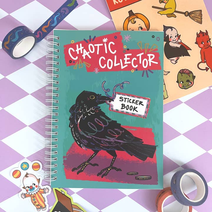 Beeftopia - Wholesale Notebook - Chaotic Collector Reusable Sticker Book 2