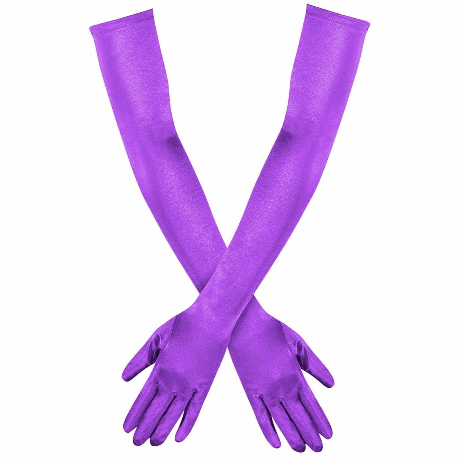 Diacly - Wholesale Gloves - Women's - 23 inch Opera Length Satin gloves Gatsby Flapper16