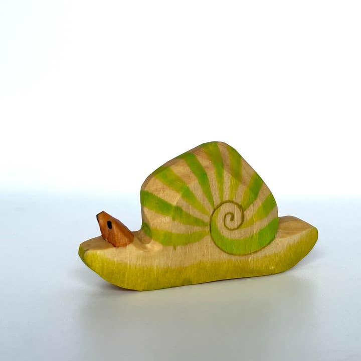 PoppyBabyCo - Wholesale Wood Toy - Kids - Wooden Snail Toy