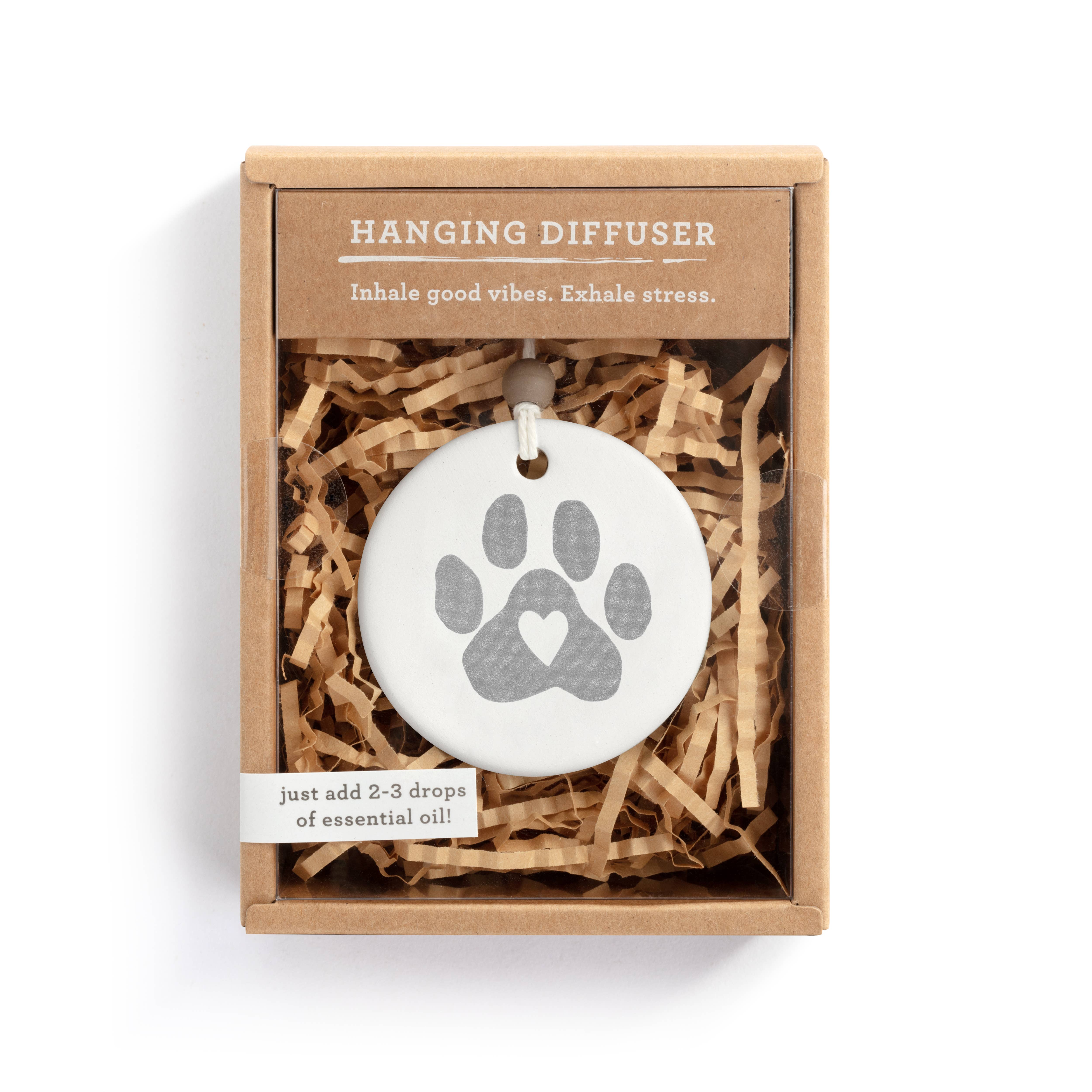 DEMDACO - Wholesale Ornament - Pawprint Oil Diffuser Ornament2