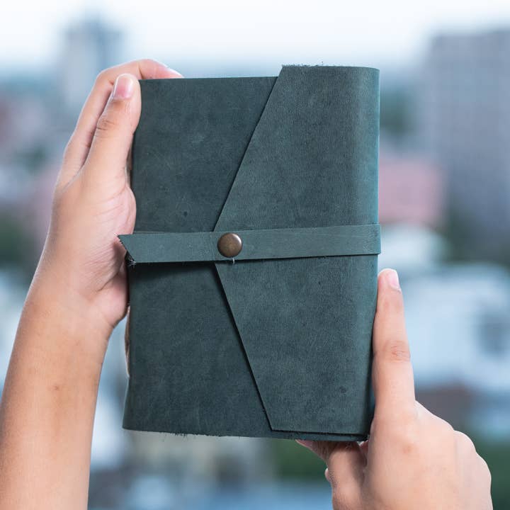 R K Handicrafts and Exporters - Wholesale Journal/Diary - Leather journal diary with Unruled/Ruled page Travel journal