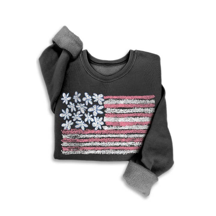 SWEATSHIRTS MINÉRAUX DRAPEAU AMÉRICAIN pour la vente par HRTandLUV