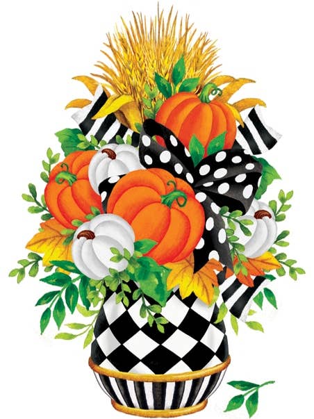 Signature Sign Icon-Black and White Planter for wholesale by Custom Decor