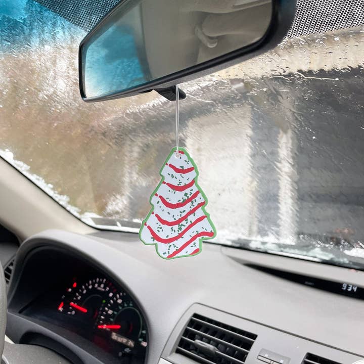 Doctor Scribble – wholesale Car Freshener - Unisex – Christmas Tree Cake Car Air Freshener8