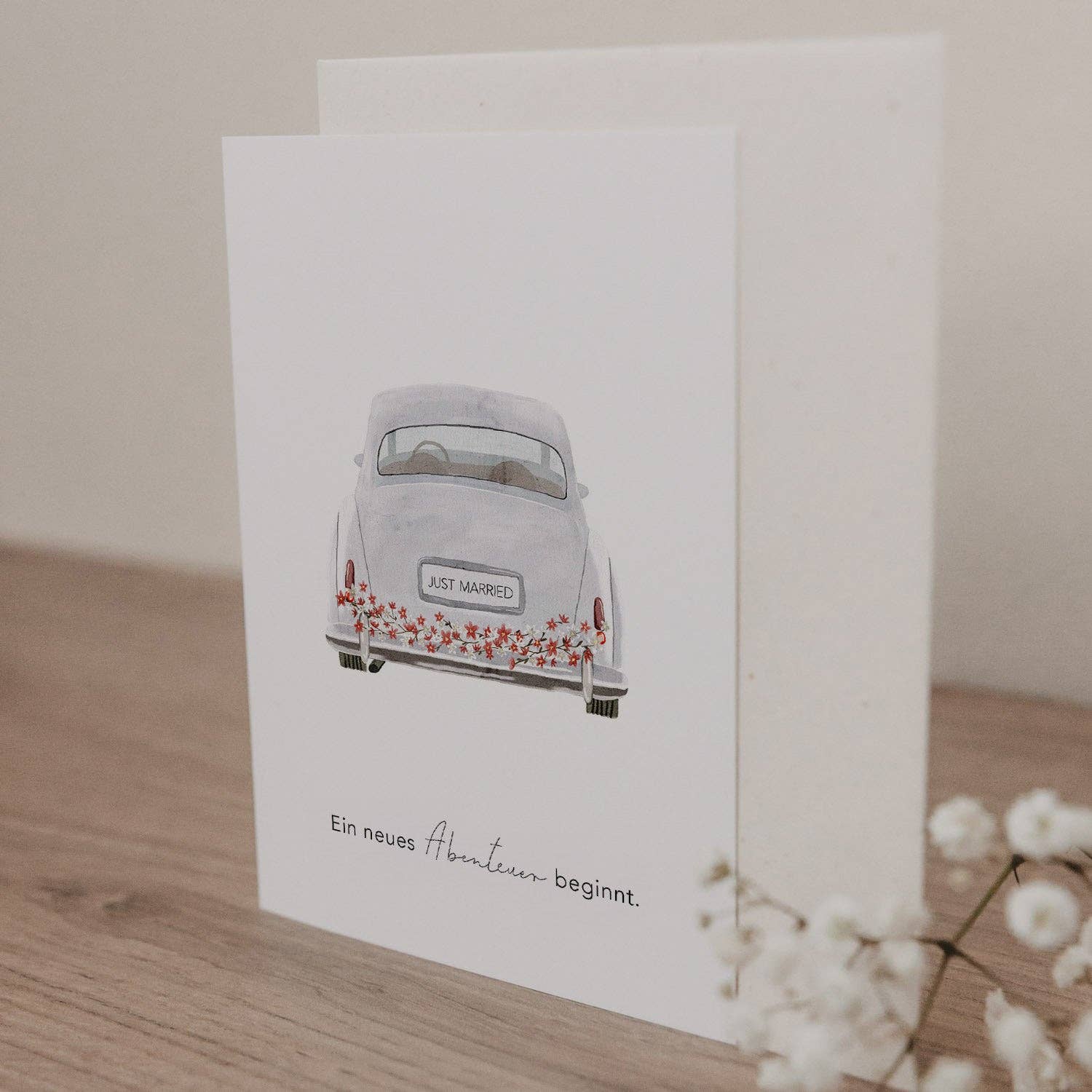 Eulenschnitt - Wholesale Wedding Card - Folded Card Wedding Car (PU = 10 pcs.)3