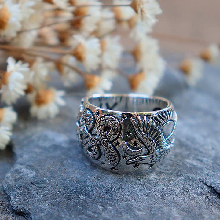 bahgsu jewels - Wholesale Band/Stacked Ring - Women's Ring - No Stone - Xavier Rudd Collab