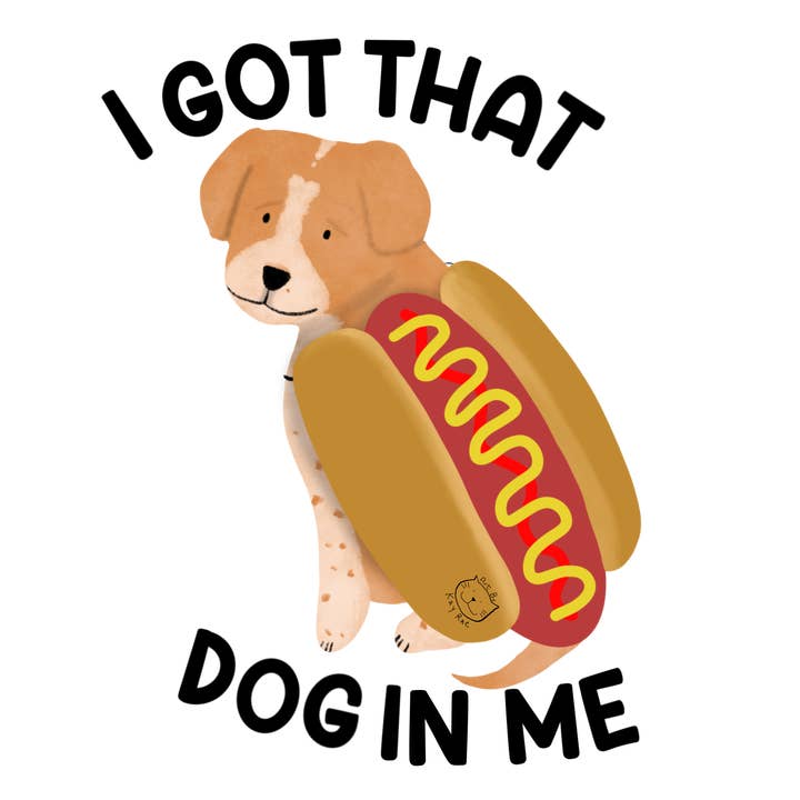 Adesivo Dog In Me por atacado de Art By Kay Rae