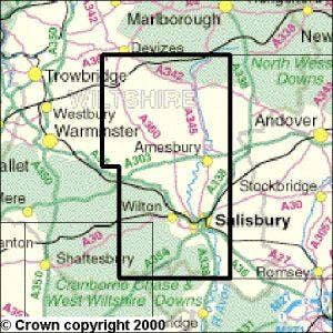 Map Marketing Limited - Vendita all'ingrosso Mappe - Mappa di Salisbury Stonehenge Explorer - Ordnance Survey