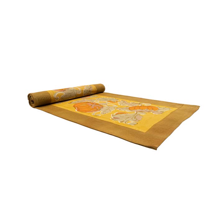 Couleur Nature - Wholesale Table Runner - Pumpkin Orange/Mustard Runners3