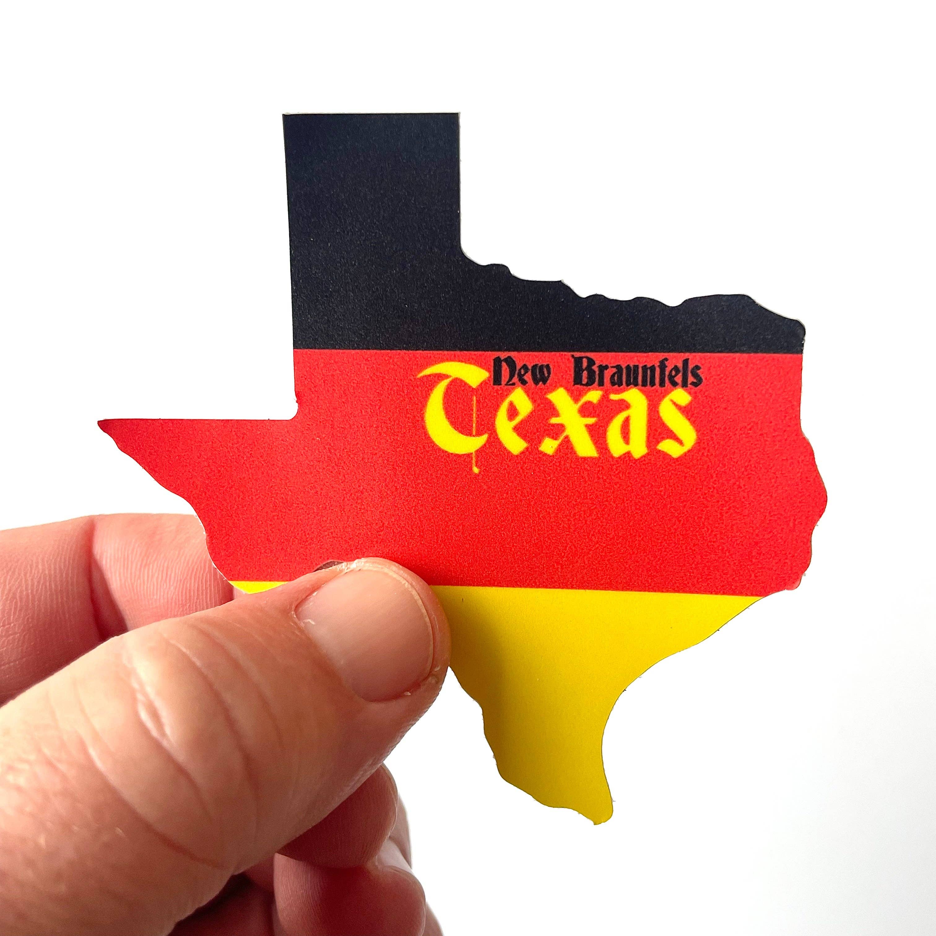 Hemlock & Heather - Wholesale Sticker - Custom Heritage Flag Texas Stickers11
