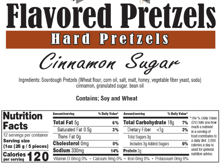 Sweet G's Bakery - Drinkin’ Pretzels™ - Vente Bretzels - Assortiment de bretzels durs aromatisés #P -1 (sacs de 30 à 12 oz)5
