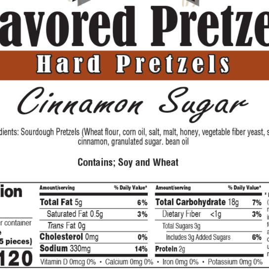 Sweet G's Bakery - Drinkin’ Pretzels™ - Vente Bretzels - Assortiment de bretzels durs aromatisés #P -1 (sacs de 30 à 12 oz)5