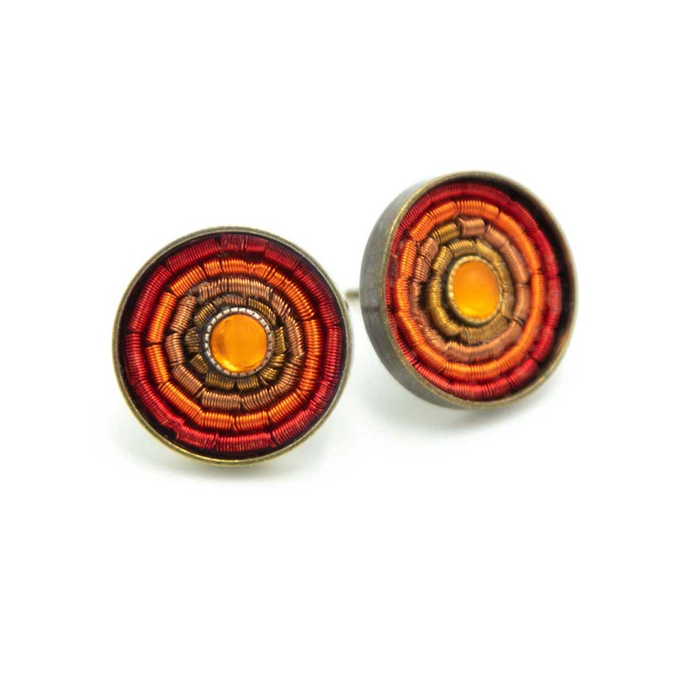 Sergio Engel jewellery – Brincos de pino por atacado – Brincos coloridos antigos Índia 0425