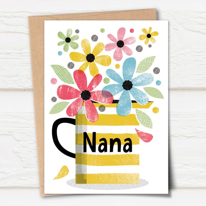 Pennychoo – wholesale Mother’s Day card – Primavera Card for Nana