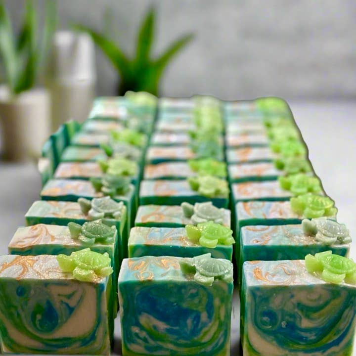 Honu for wholesale by Saltwater Artisan Soaps