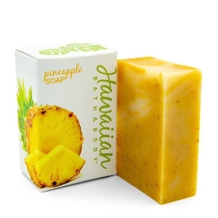 North Shore Soap Factory - Hawaiian Bath & Body - Wholesale Bar Soap - Hawaiian Pineapple Natural Soap
