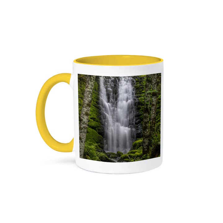 3dRose - Wholesale Coffee Mug - 3dRose, USA, WA, Gifford Pinchot National Forest. Waterfall scenic. , Mug