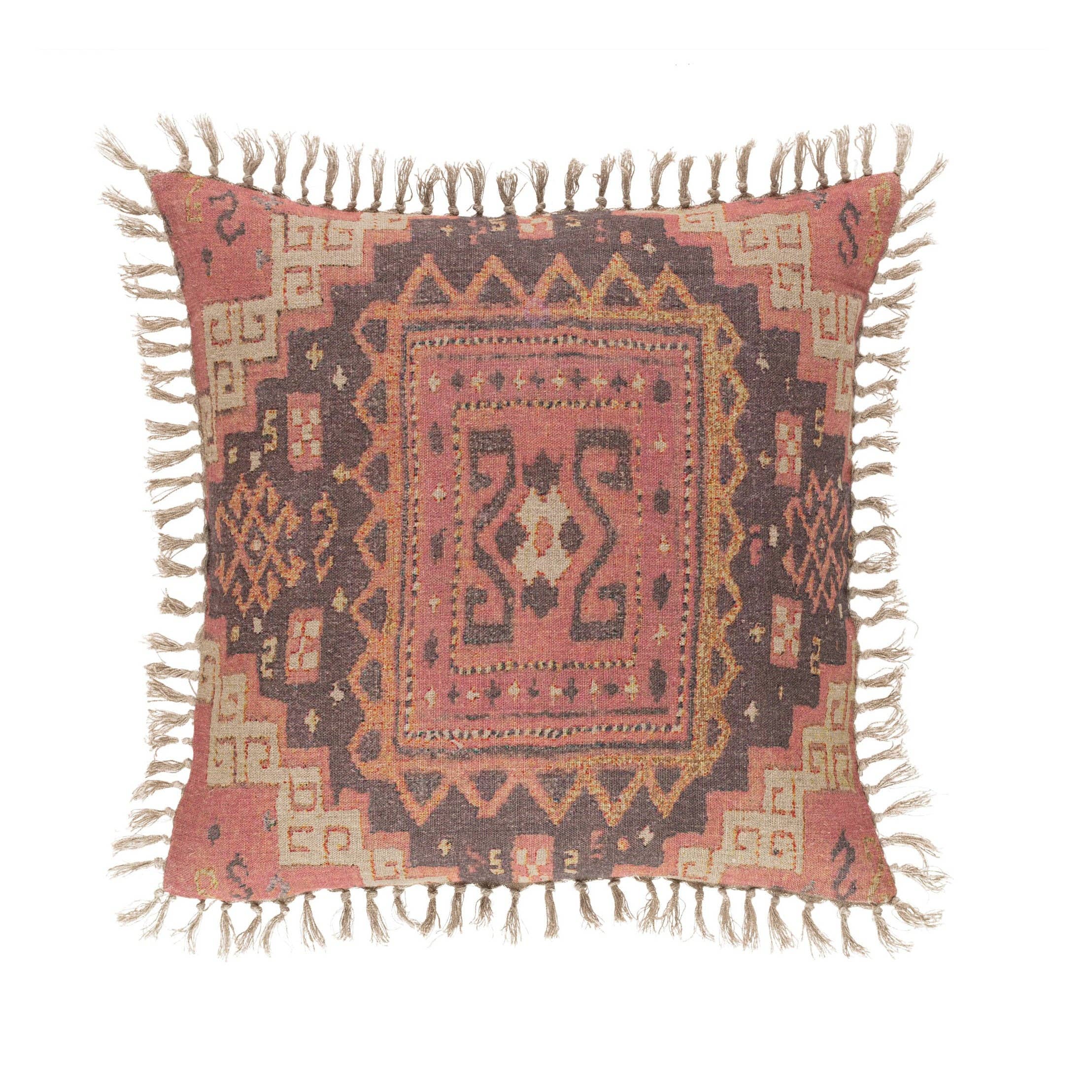 Annie Selke - Wholesale Throw Pillow Cover - Anatolia Linen Decorative Pillow Cover | Kilim Print0