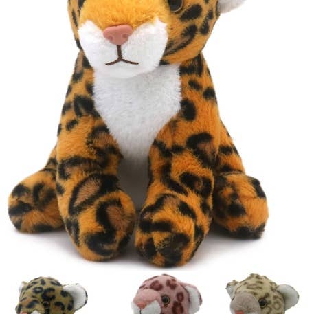 Z-F6.5 TOY2597-050 Plyschleopard 24 cm - Blandade färger för wholesale av Menga Trading