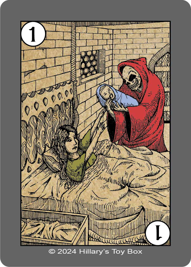 Hillary's Toy Box LLC - Wholesale Card Game - Of Popes & Plagues - Population Deck Expansion2