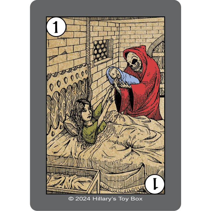 Hillary's Toy Box LLC - Wholesale Card Game - Of Popes & Plagues - Population Deck Expansion2